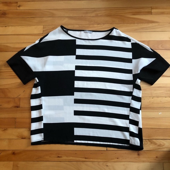 Black and White Blouse, NAYA - Picture 4 of 7